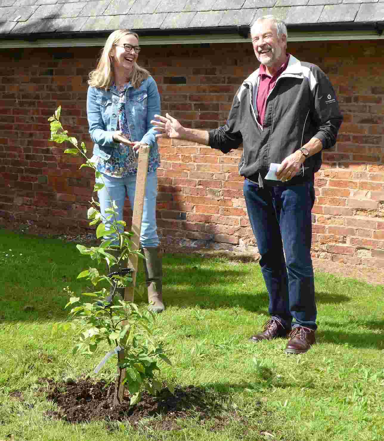 Coronation tree planting ceremony